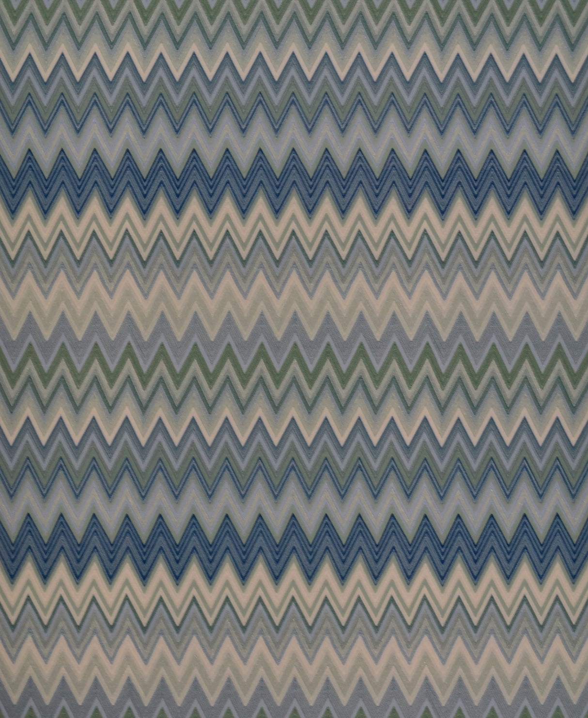 York MI10063 Zig Zag Multicolore Blue Wallpaper