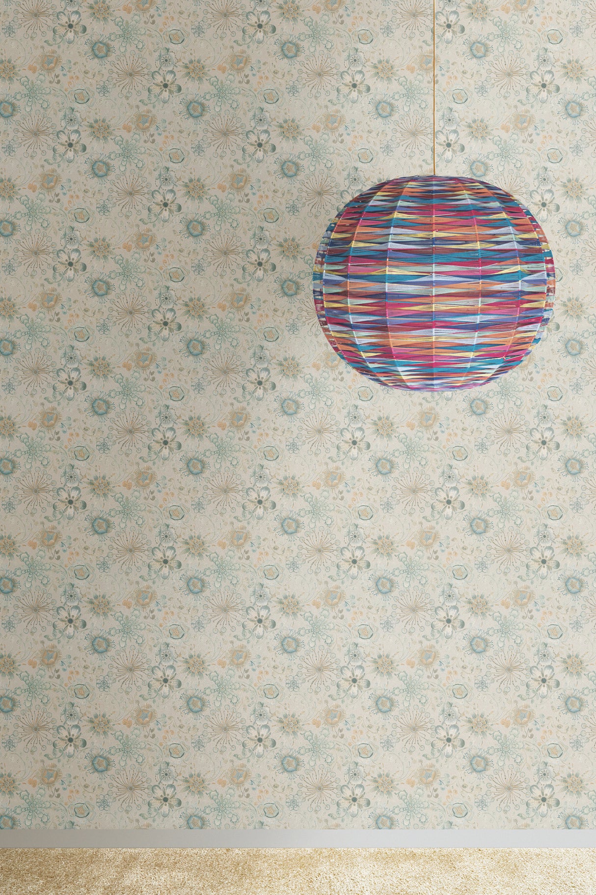 York MI10314 Magic Garden Neutral Wallpaper