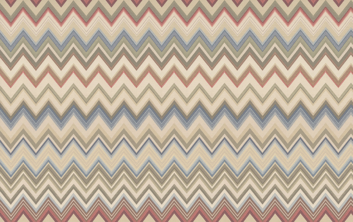 York MI10330 Happy Zigzag Orange Wallpaper