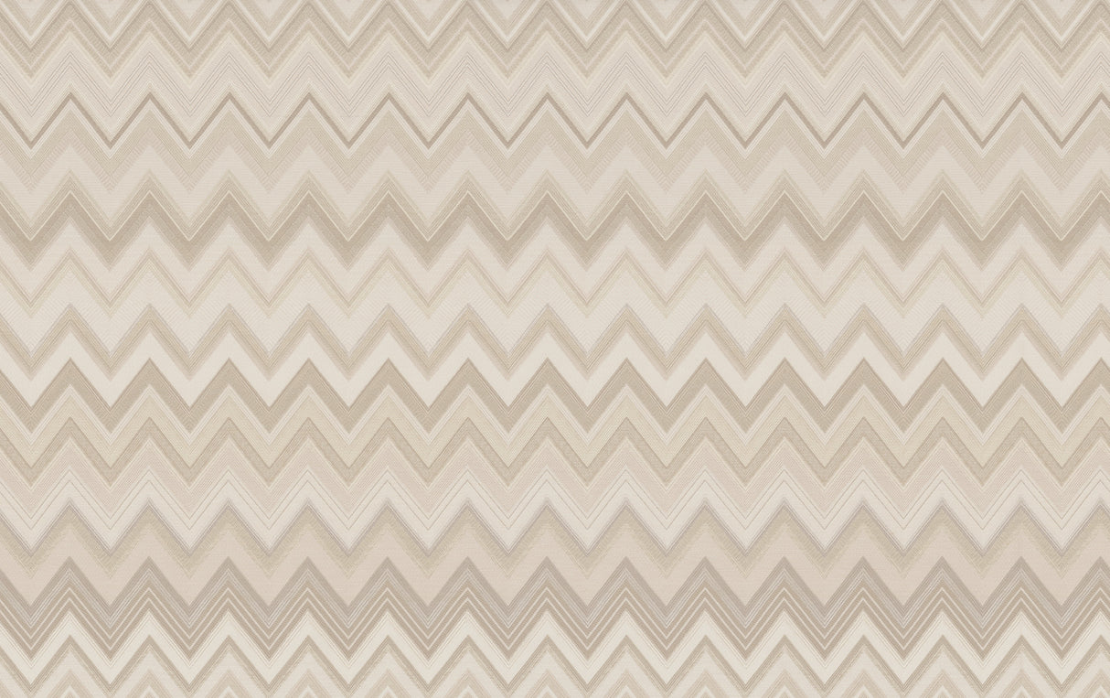 York MI10334 Happy Zigzag Neutral Wallpaper