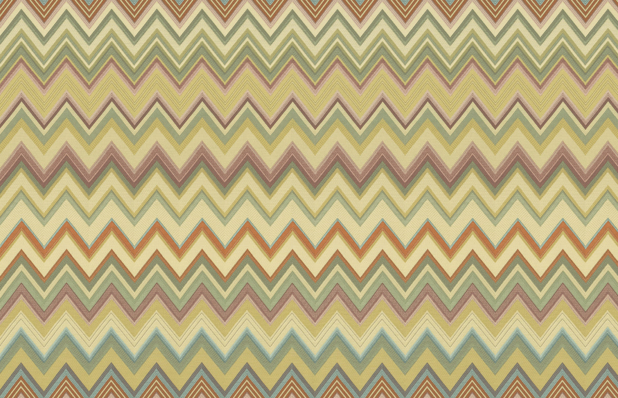 York MI10336 Happy Zigzag Gold Wallpaper