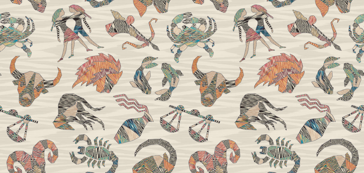 York MI10352 Constellations Grey Wallpaper