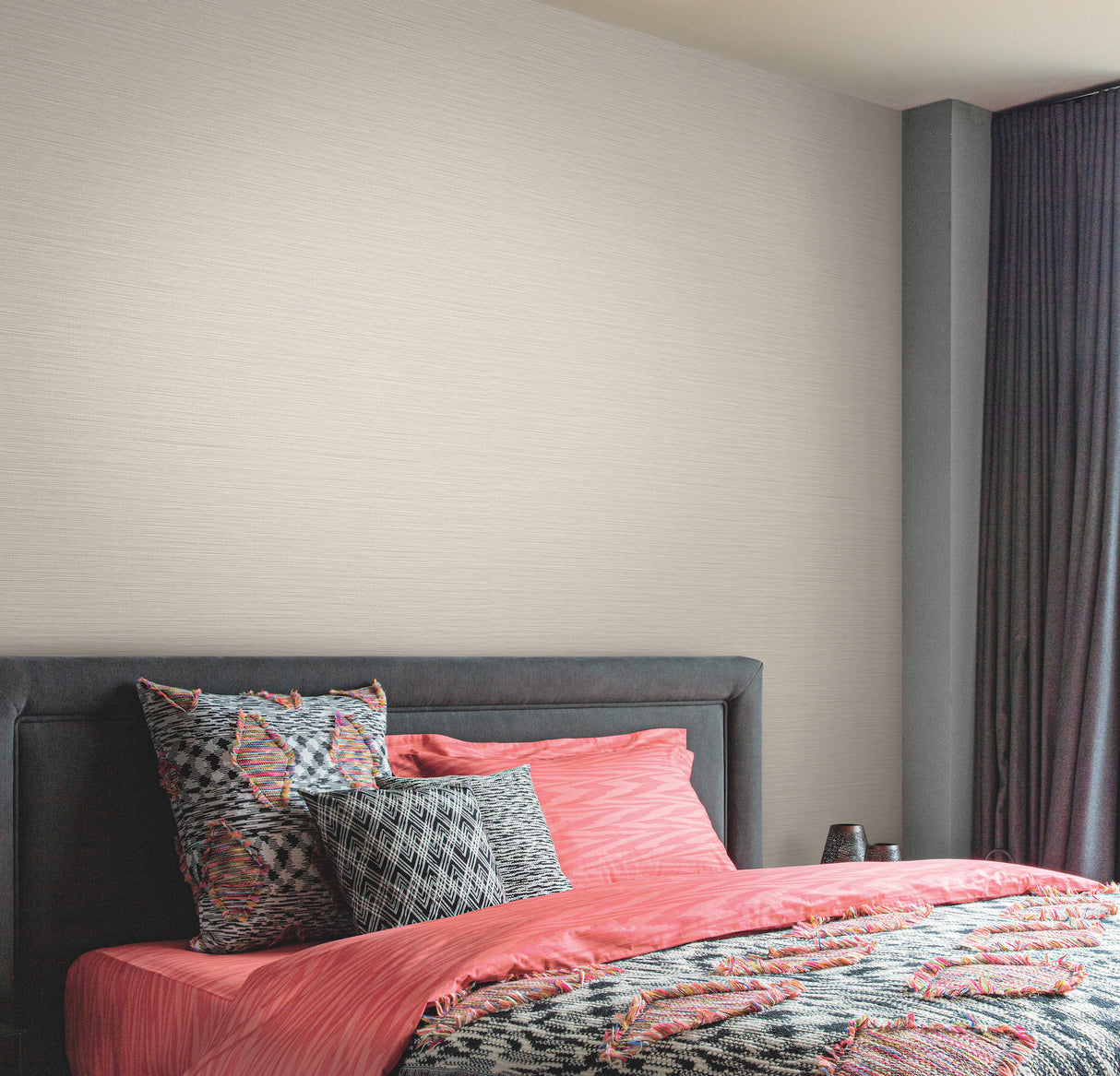 York MI10374 Cannete Tan Wallpaper