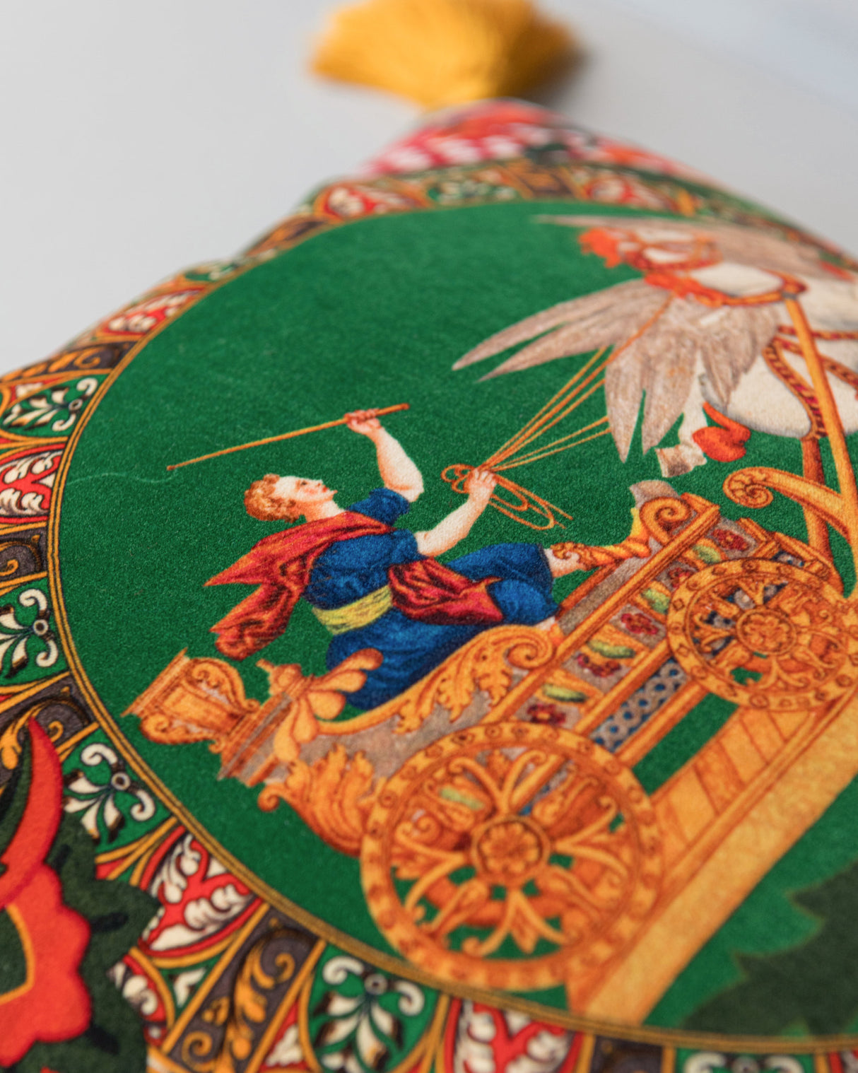 MindtheGap MITHOLOGY Velvet Cushion - Lifestyle Collection 2024