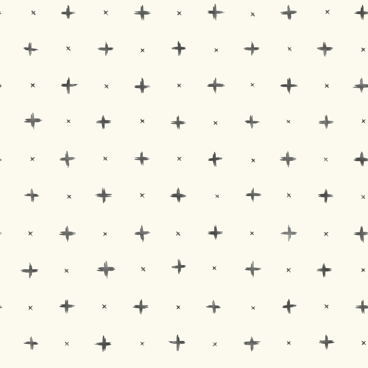 York MK1100 Cross Stitch Black Wallpaper