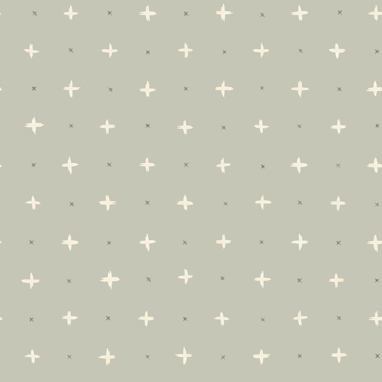 York MK1103 Cross Stitch Grey Wallpaper