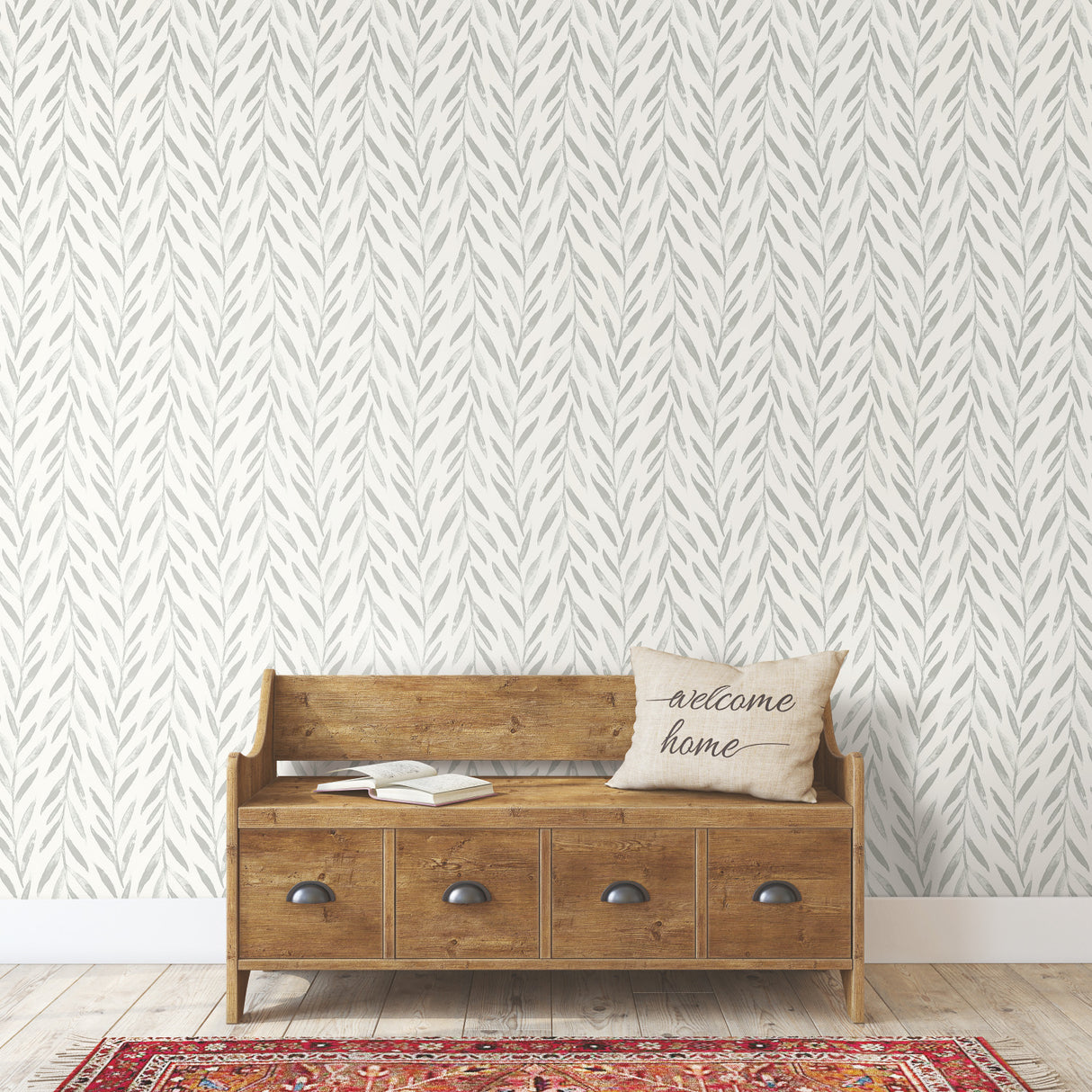 York MK1131 Vantage Point Blue Wallpaper