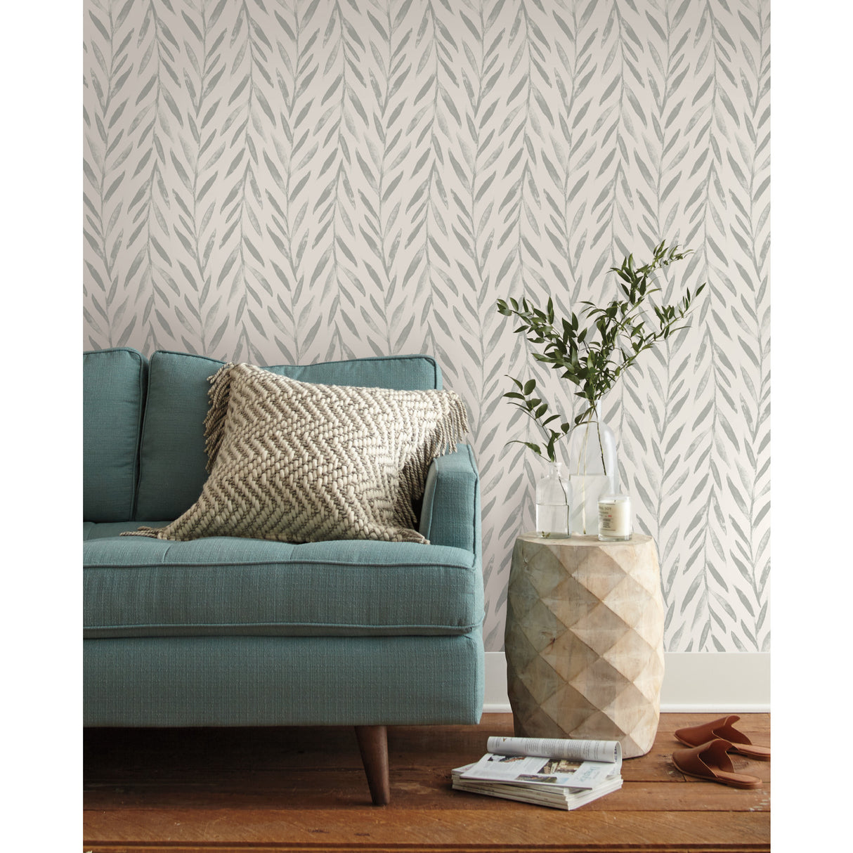 York MK1137 Willow Grey Wallpaper