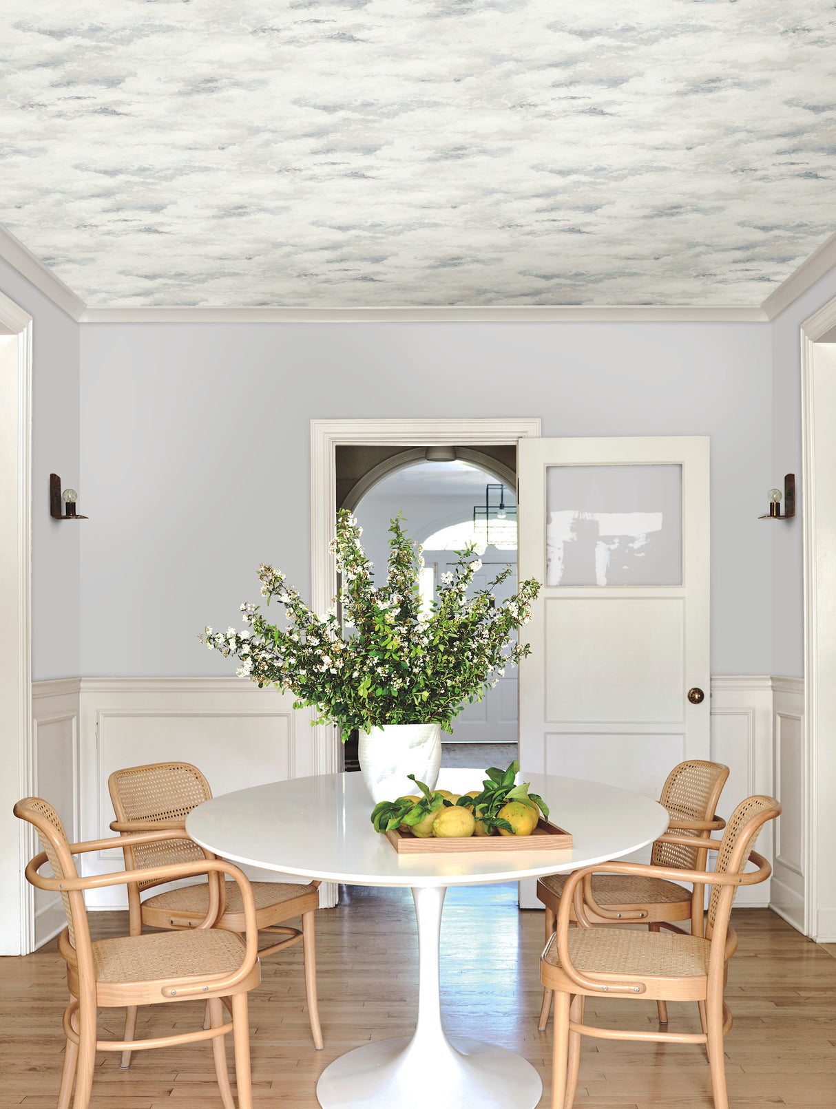 York MN1811 Plein Air Beige & Grey Wallpaper