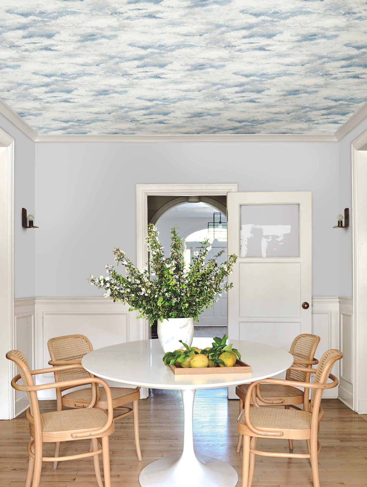 York MN1812 Plein Air Blue Wallpaper