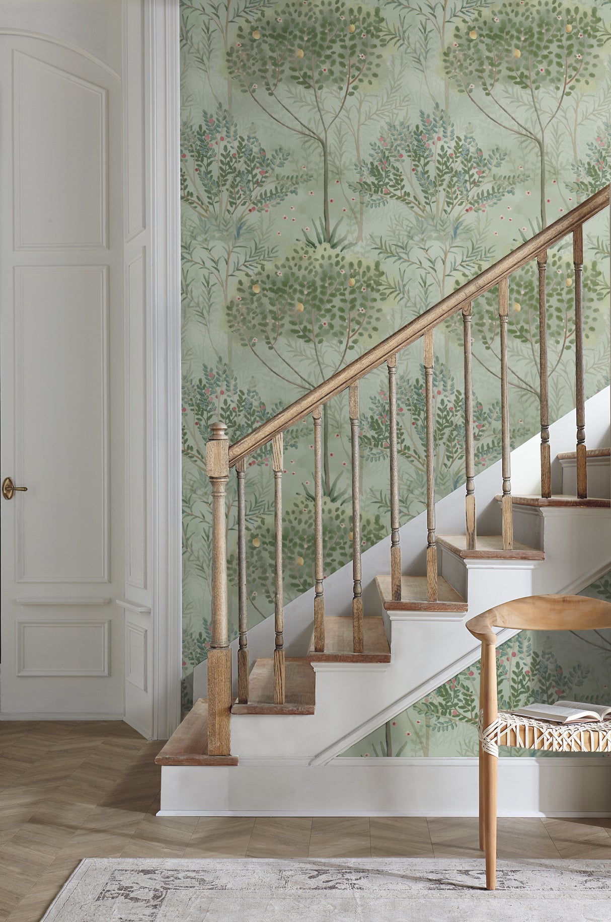 York MN1823 Orchard Green Wallpaper