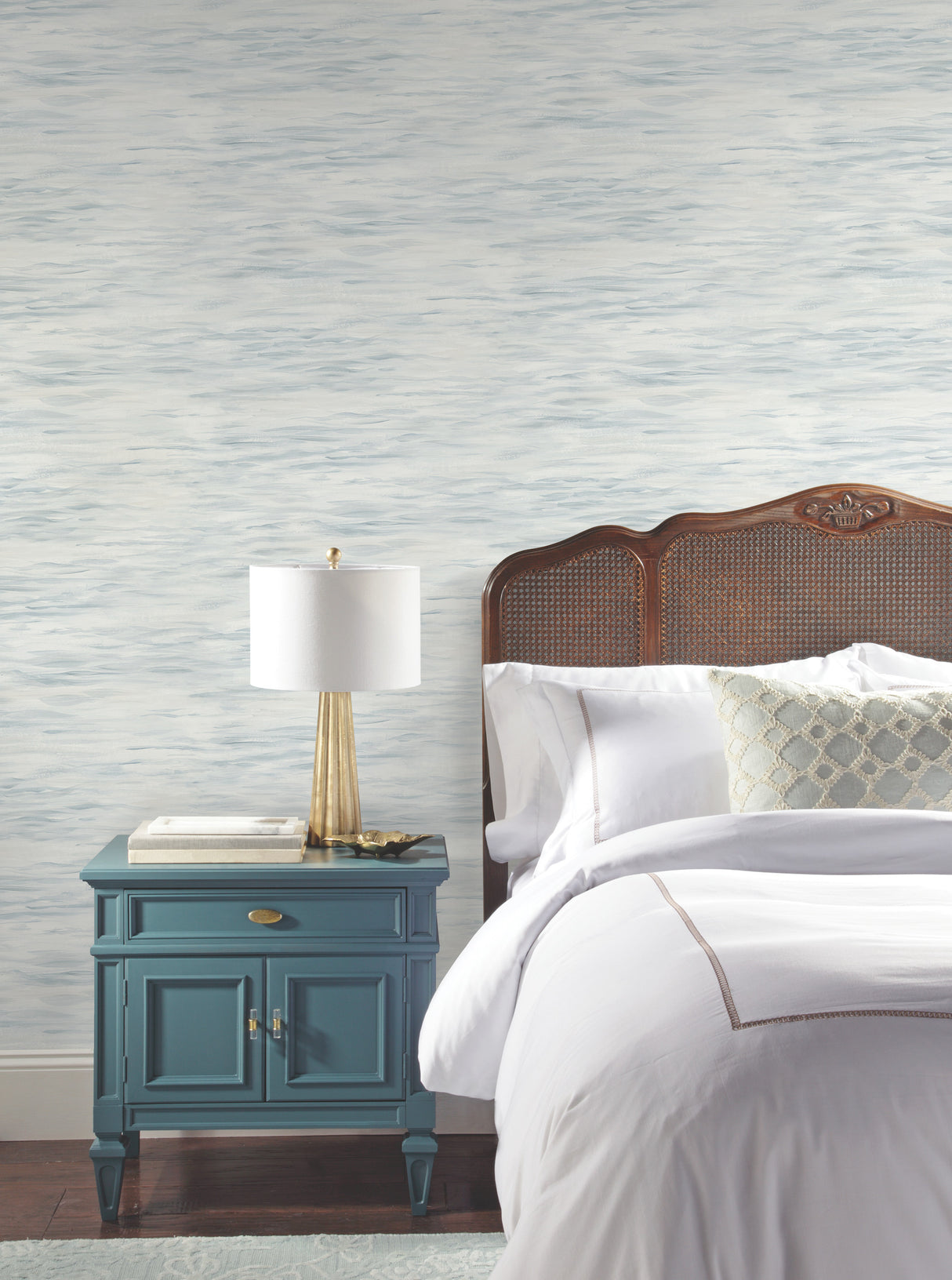 York MN1860 Ripples Grey Wallpaper