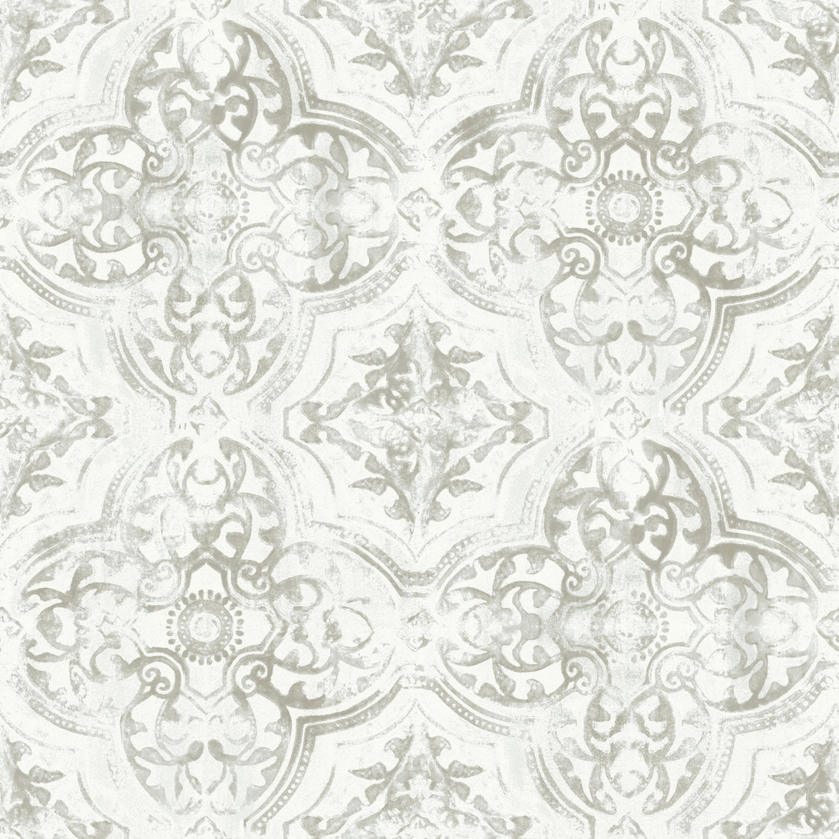 York MN1893 Quartet White & Neutral Wallpaper