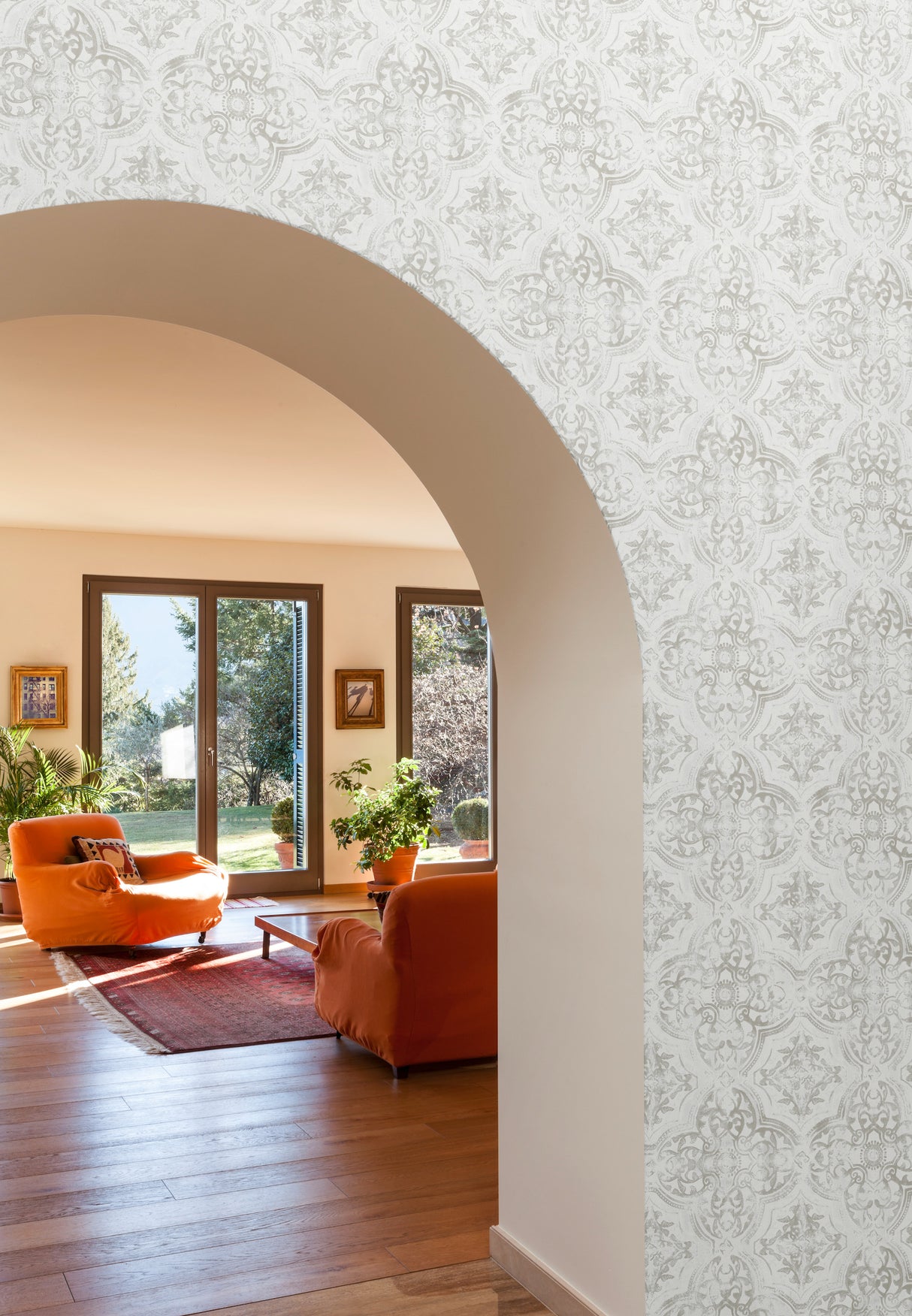 York MN1893 Quartet White & Neutral Wallpaper