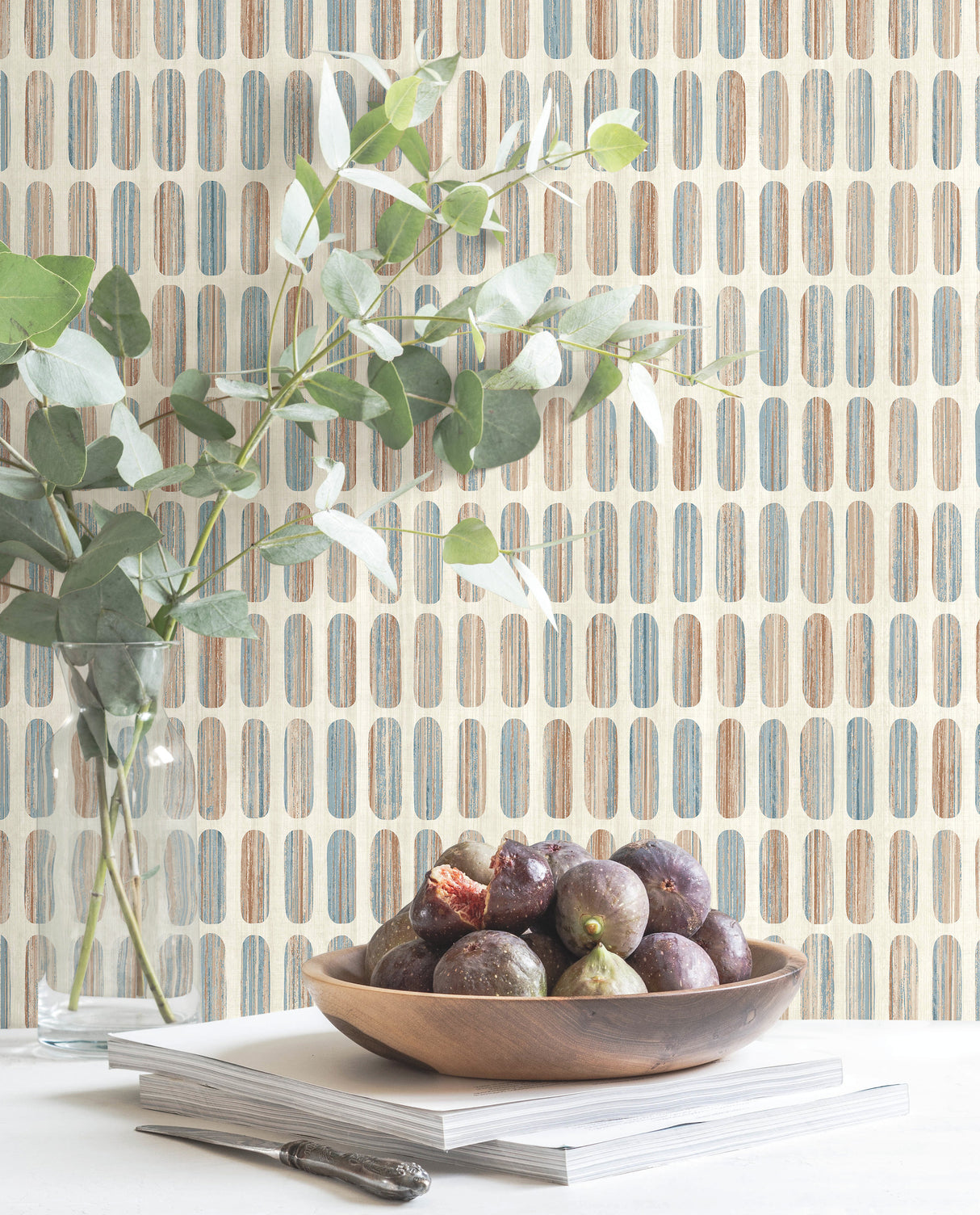 York MN1944 Petite Pergola Tan Wallpaper