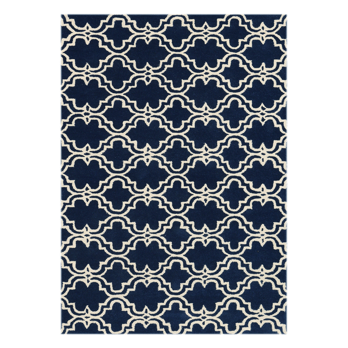 Amer Rugs MOD-4 Modern Trellis Design Runner Rug, 2'3" X 8' Area Rug
