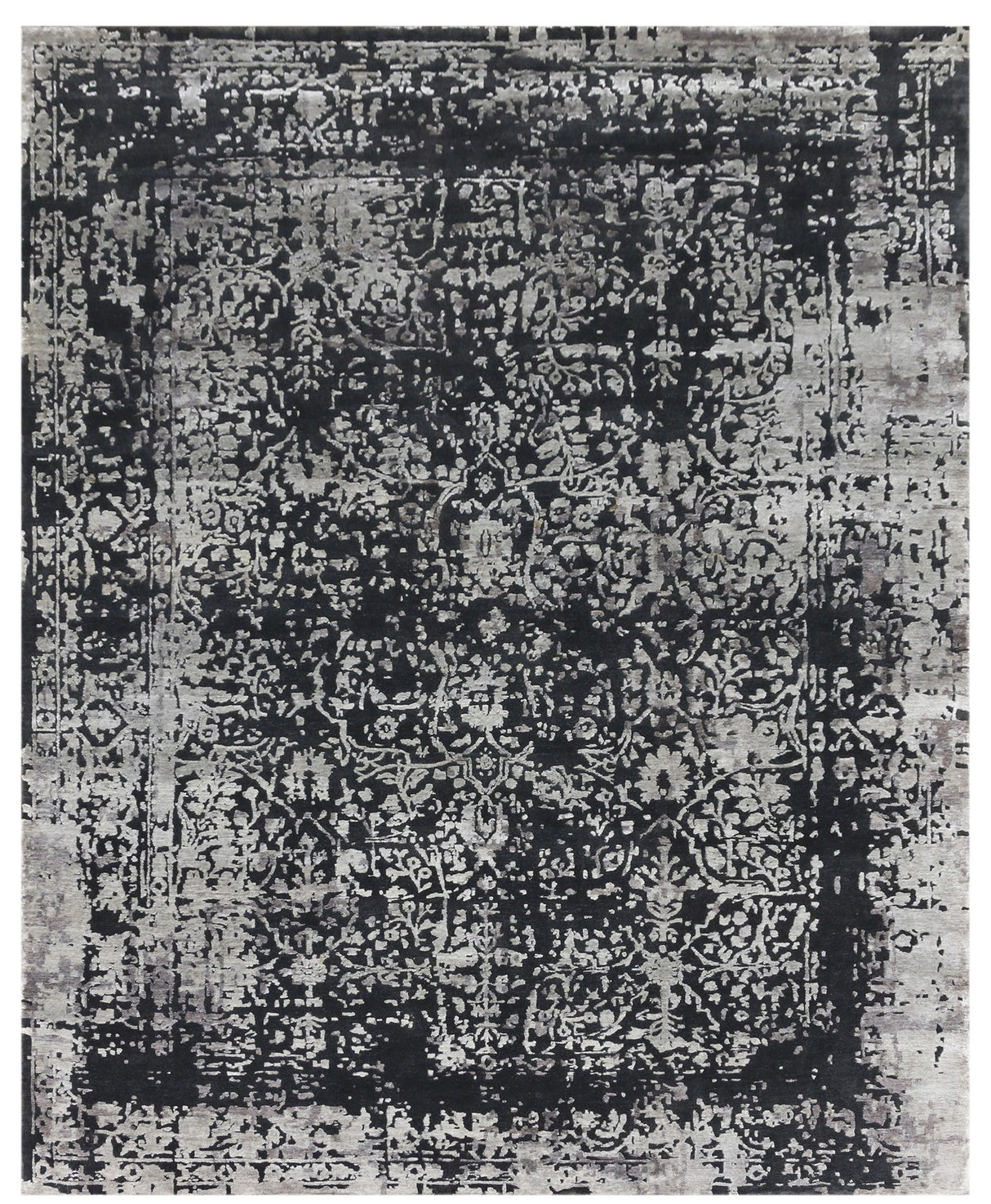 Amer Rugs MRT10203 Mount Route Dark Gray 2' X 3' Area Rug