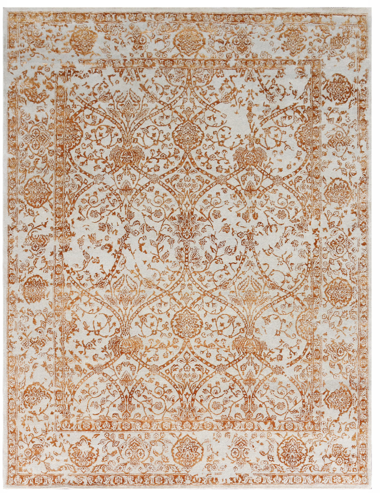 Amer Rugs MRT30912 Mount Route Orange 9' X 12' Area Rug