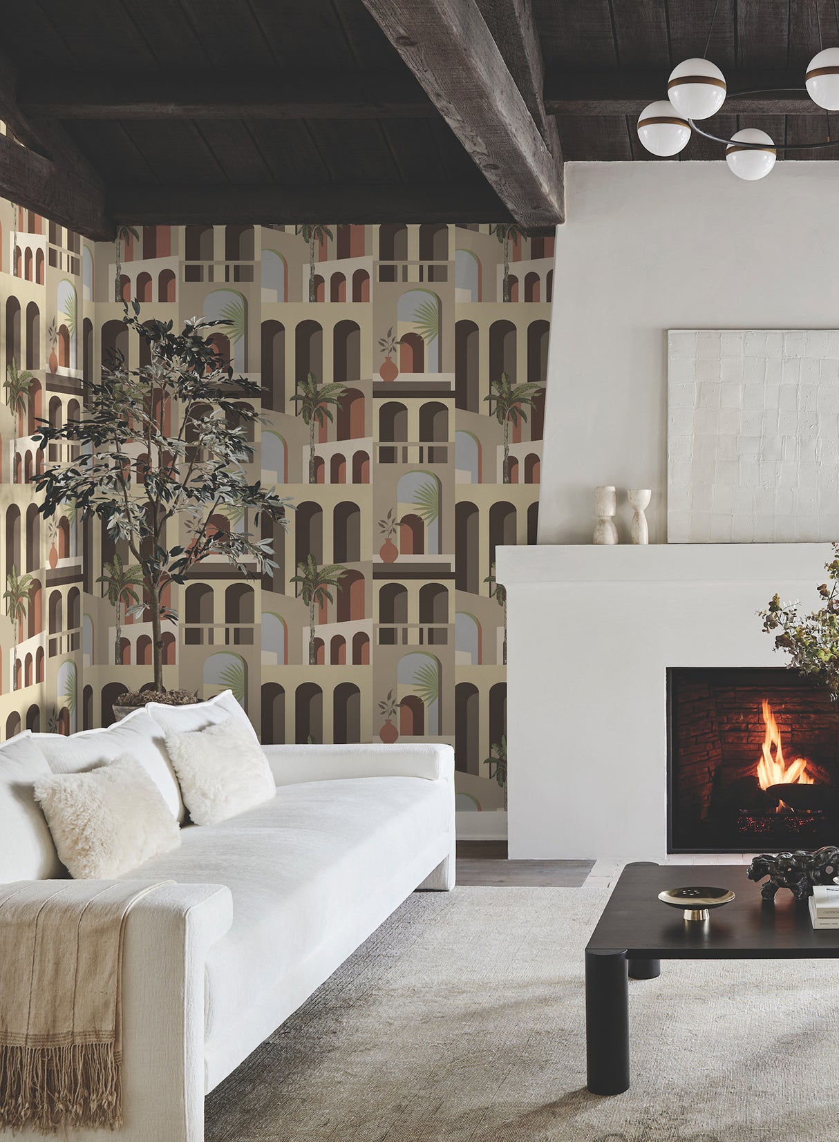 York MT5617 Monte Vista Sunstone Wallpaper - Eade's Wallpaper