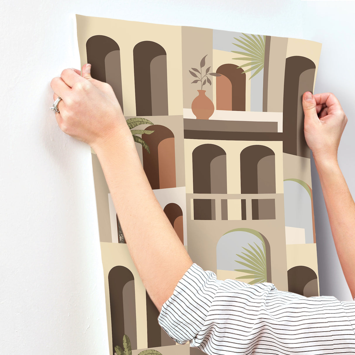 York MT5617 Monte Vista Sunstone Wallpaper - Eade's Wallpaper