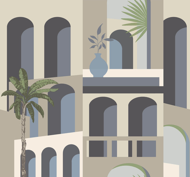 York MT5619 Monte Vista Seaside Wallpaper - Eade's Wallpaper