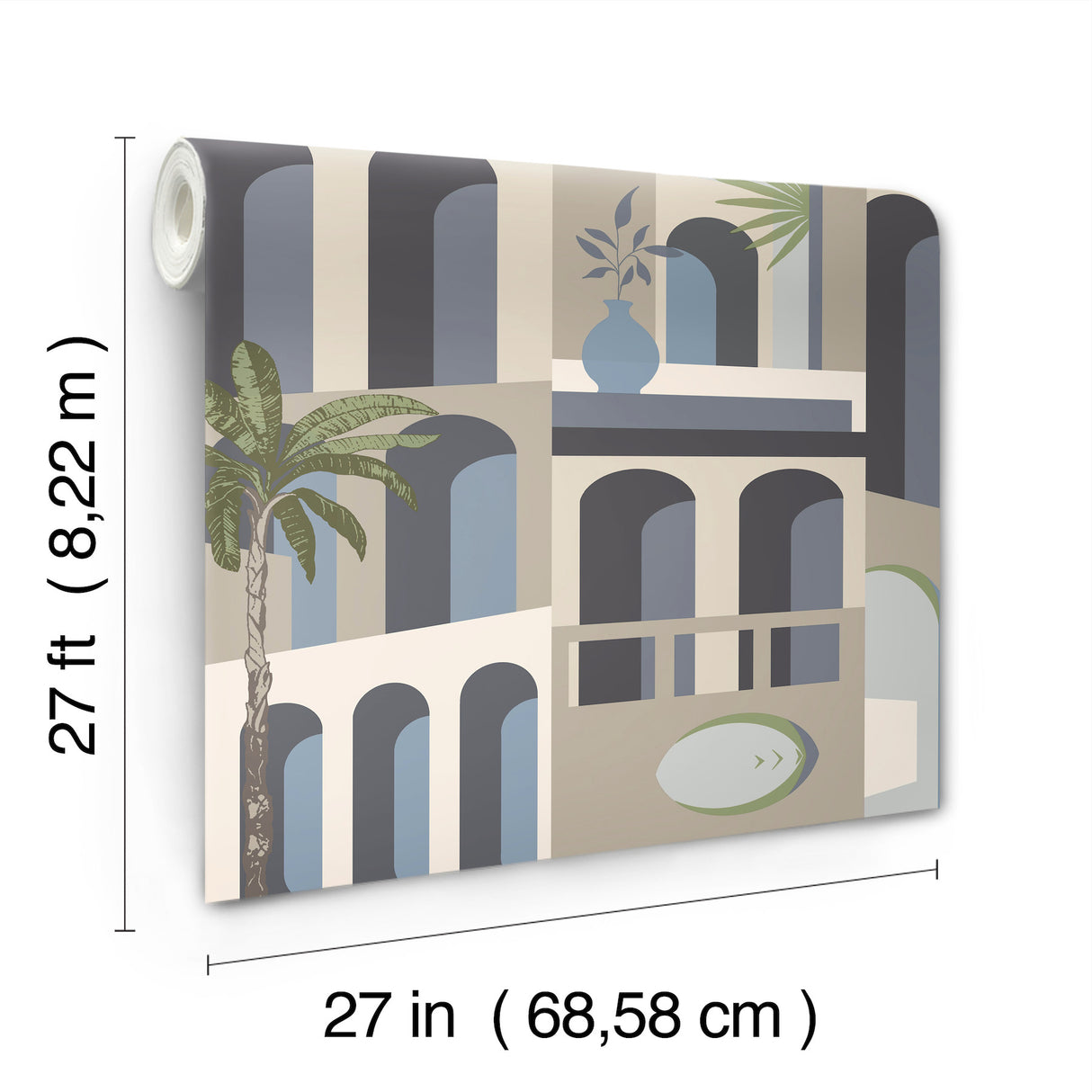 York MT5619 Monte Vista Seaside Wallpaper - Eade's Wallpaper