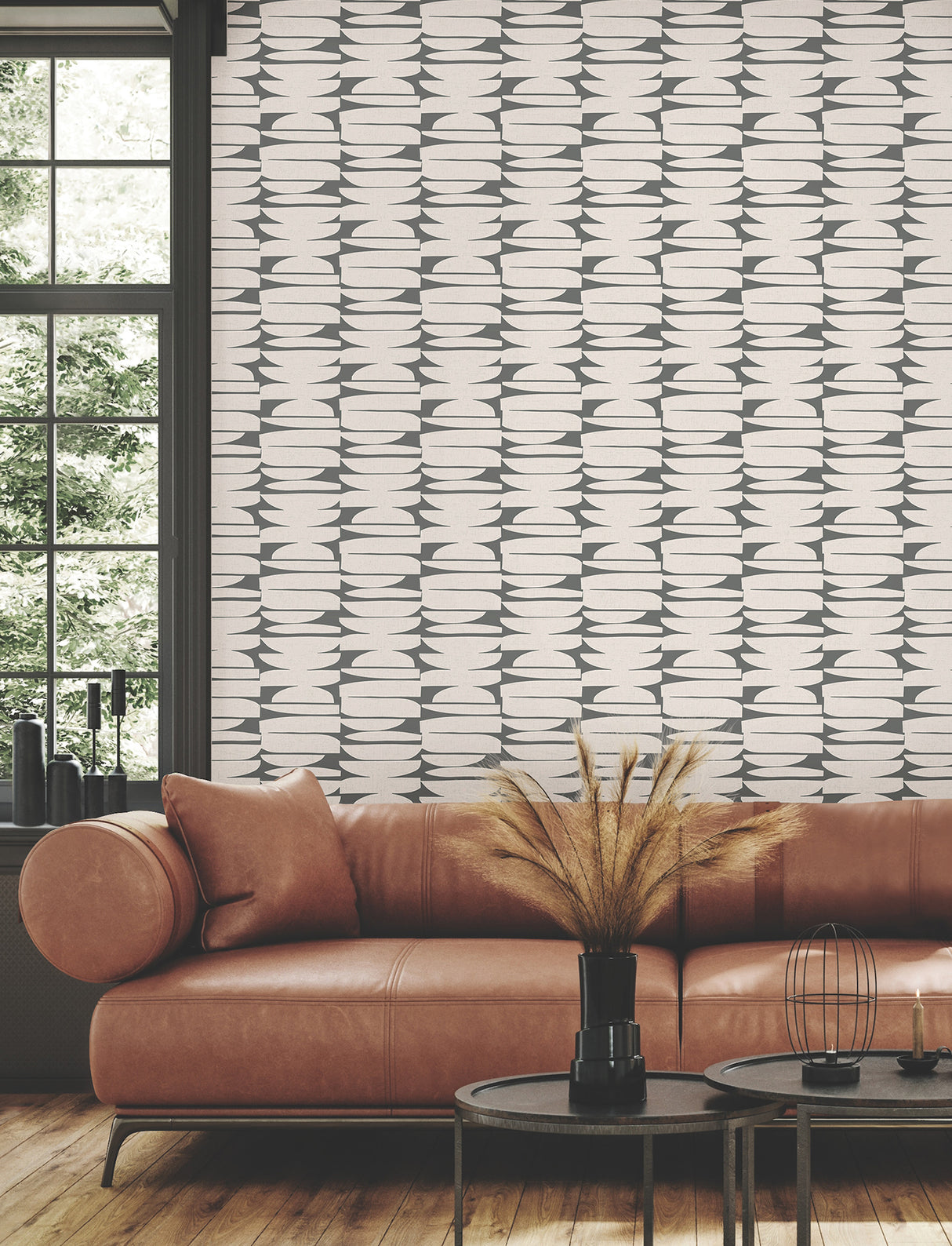 York MT5655 Lovely Libra Onyx Wallpaper - Eade's Wallpaper