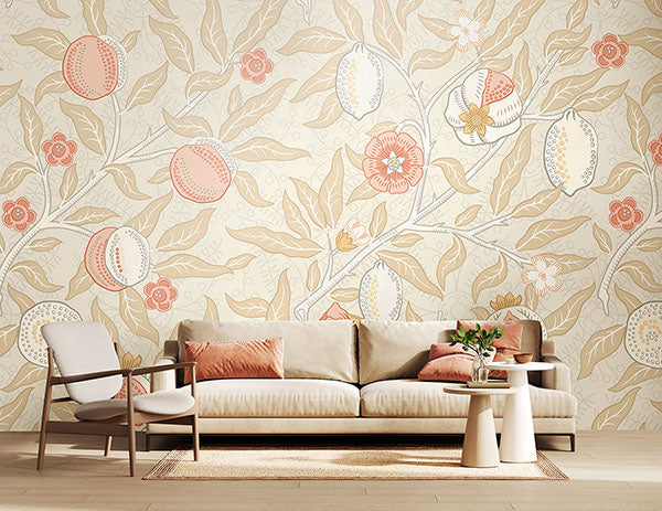 Eade’s Fruit and Foliage Beige