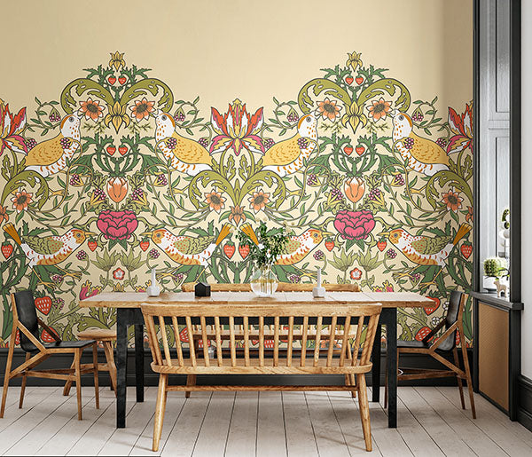 Eade’s Birds, Fruit and Foliage Yellow