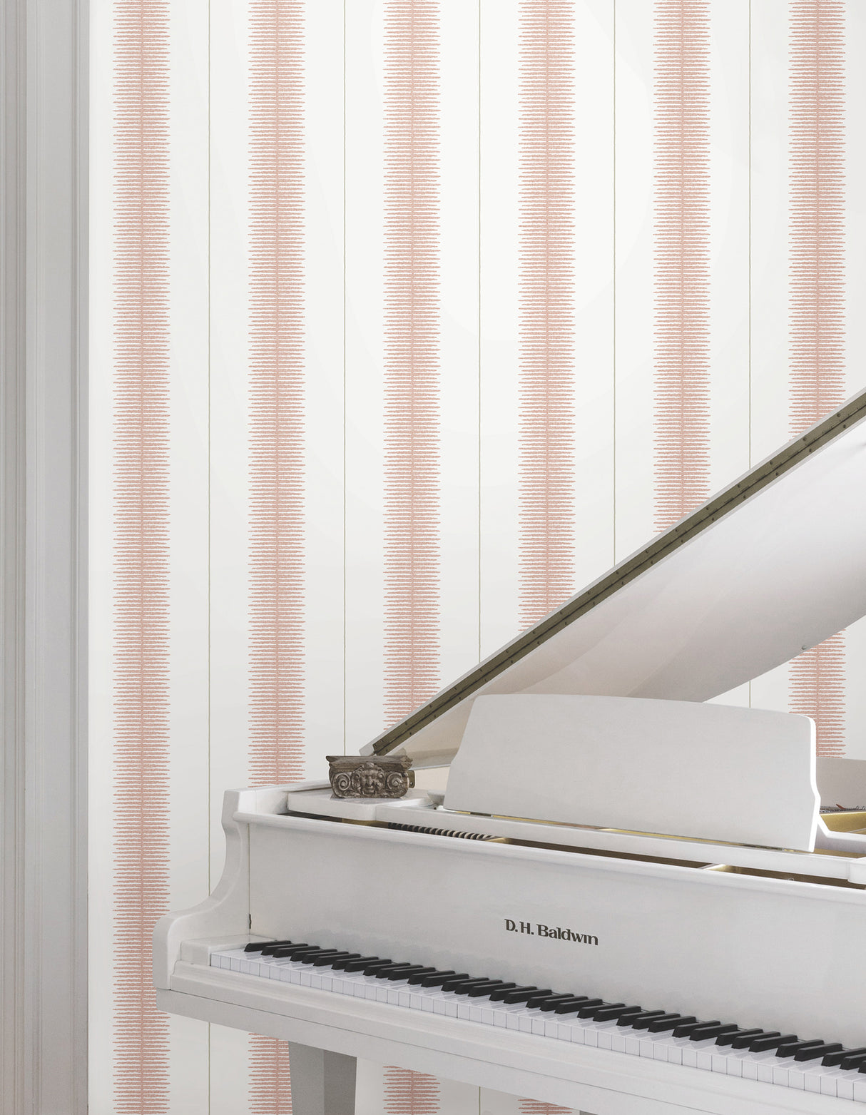 Ronald Redding MX9613 Tandem Stripe Brick Wallpaper - Eade's Wallpaper