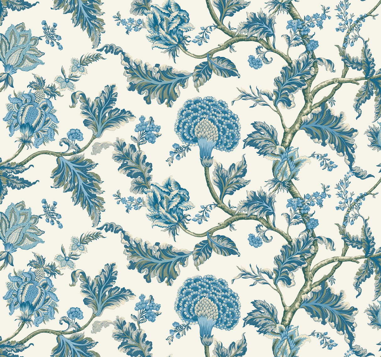 Ronald Redding MX9624W Monroe Blue Wallpaper - Eade's Wallpaper