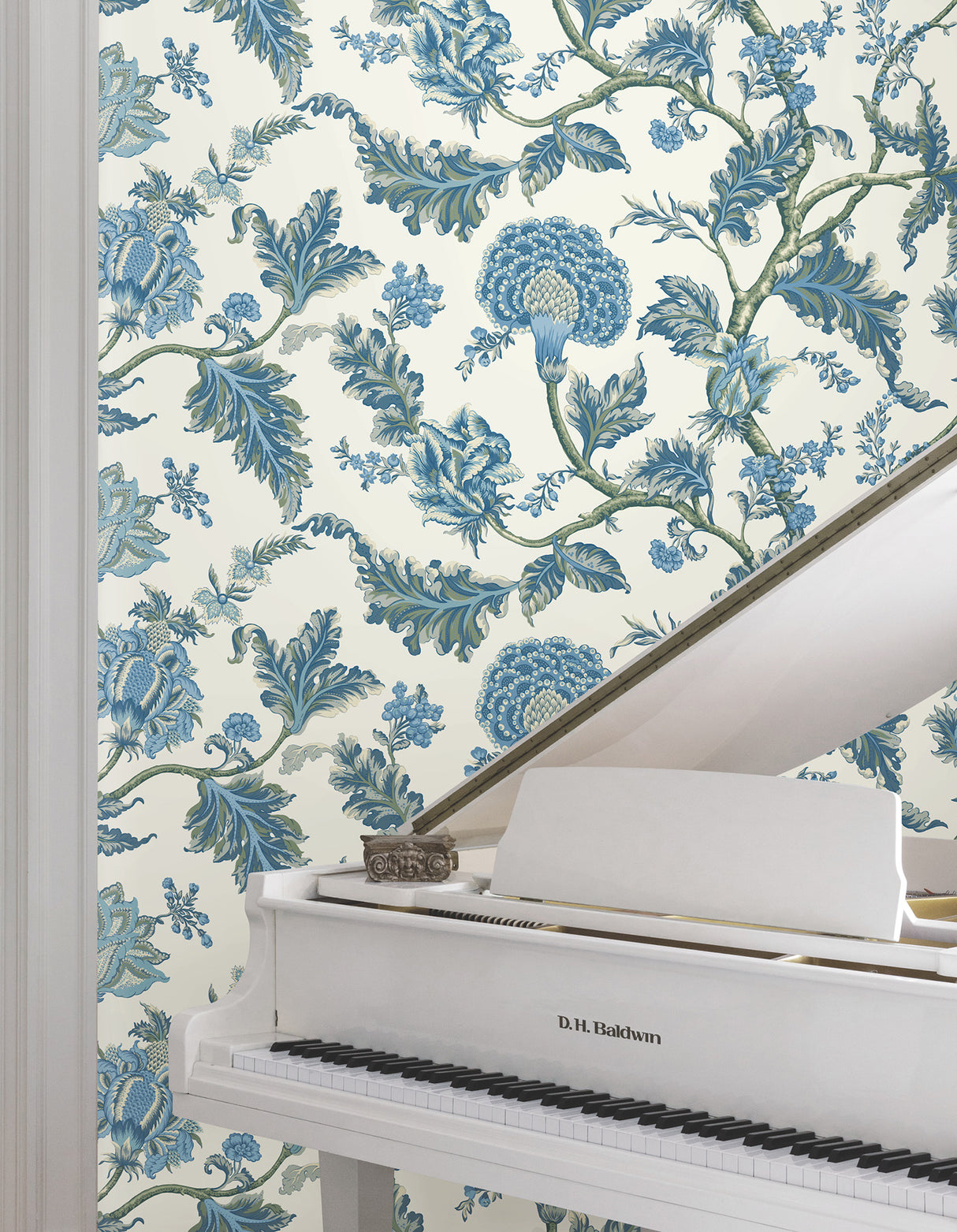 Ronald Redding MX9624W Monroe Blue Wallpaper - Eade's Wallpaper