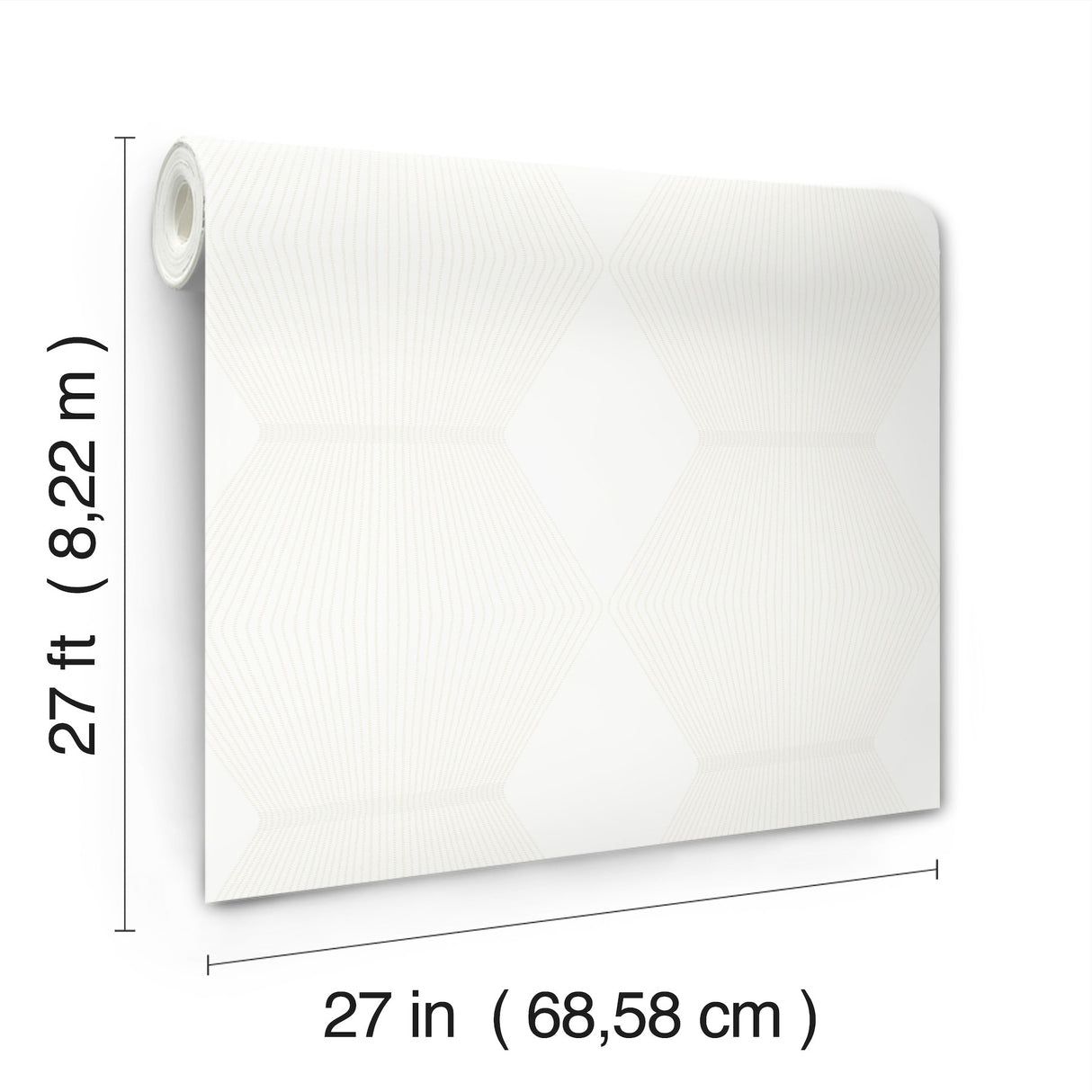 Ronald Redding MX9634 Diamond Legacy White Wallpaper - Eade's Wallpaper