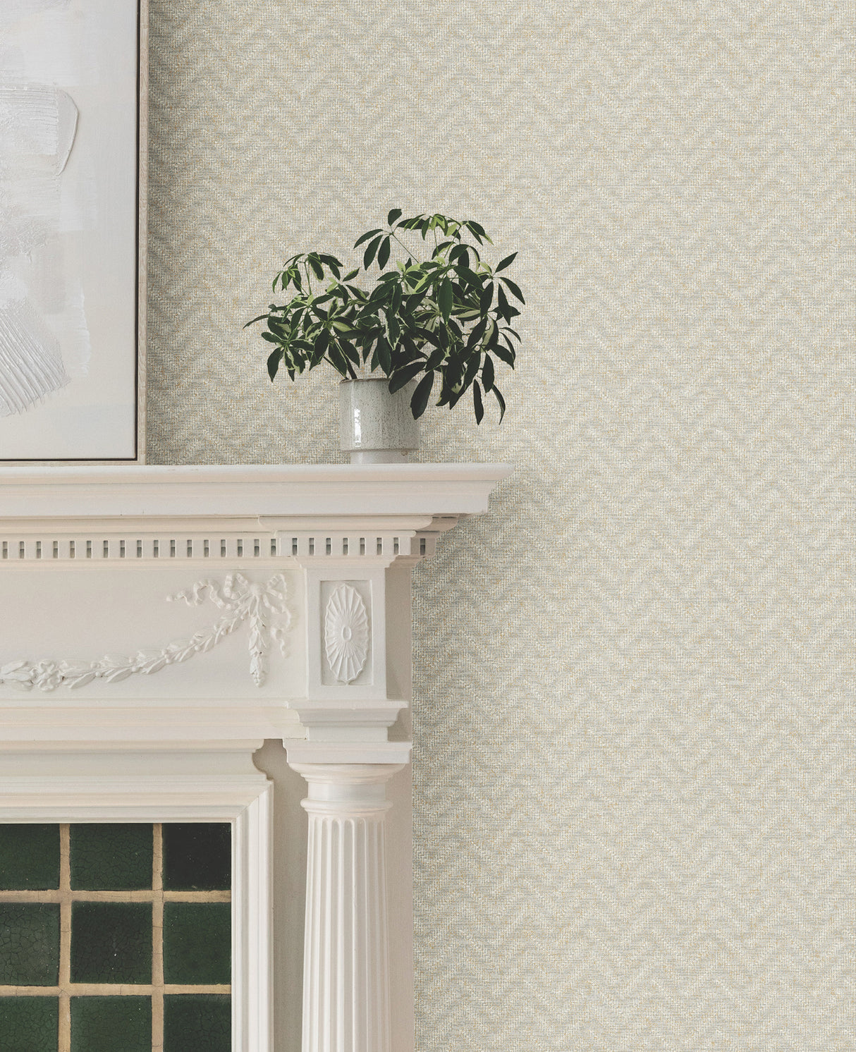 Ronald Redding MX9674 Regent Soft Grey Wallpaper - Eade's Wallpaper