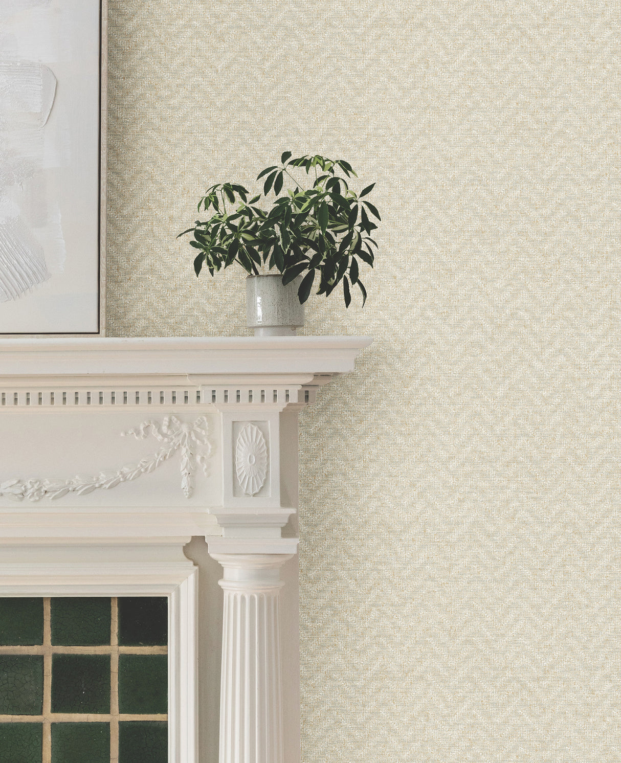 Ronald Redding MX9676 Regent Soft Beige Wallpaper - Eade's Wallpaper