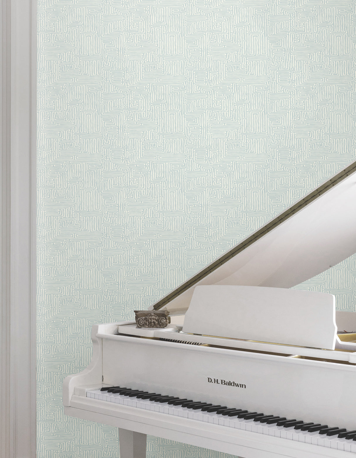 Ronald Redding MX9689 Passages Blue Wallpaper - Eade's Wallpaper