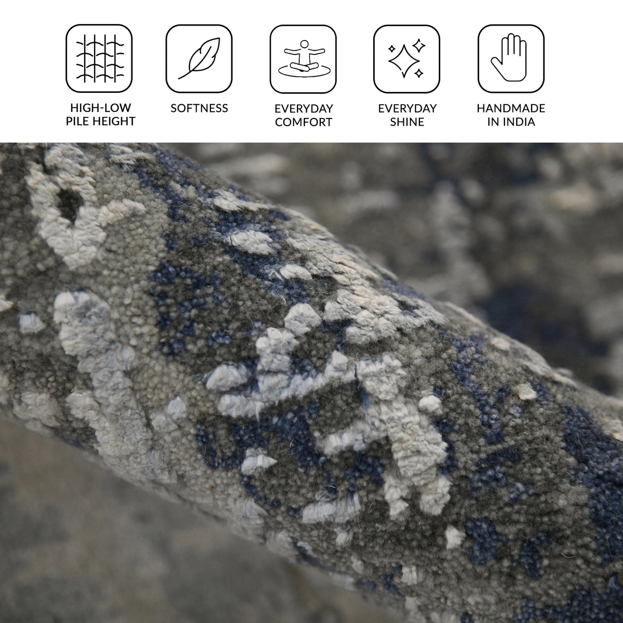 Amer Rugs MYS-48 Mystique Abstract Design Area Rug