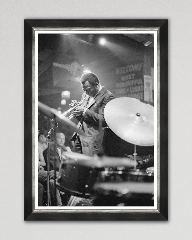 MindtheGap Miles Davis Performing In Nightclub - Contemporary Wallpaper Collection 2025