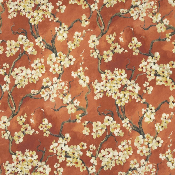 La-Persimmon Mitchell MDS FF-2203-28 Contemporary,Floral,Traditional Shangri - Eade's Wallpaper