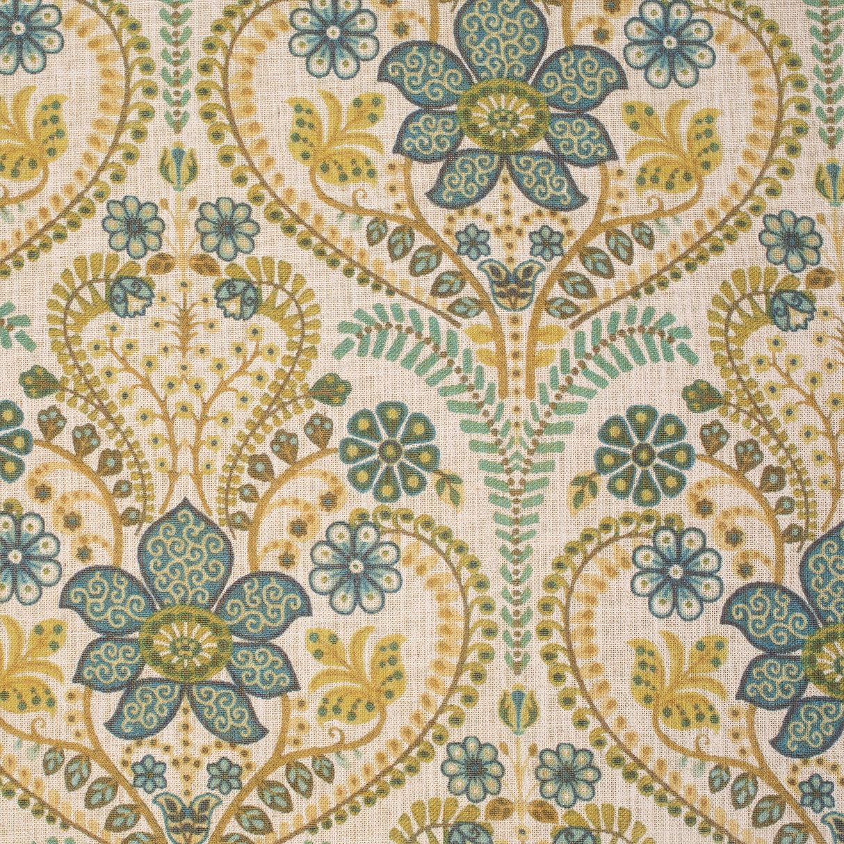 Mitchell MDS FF-2405-15 Floral Heartwood-Winter - Eade's Wallpaper