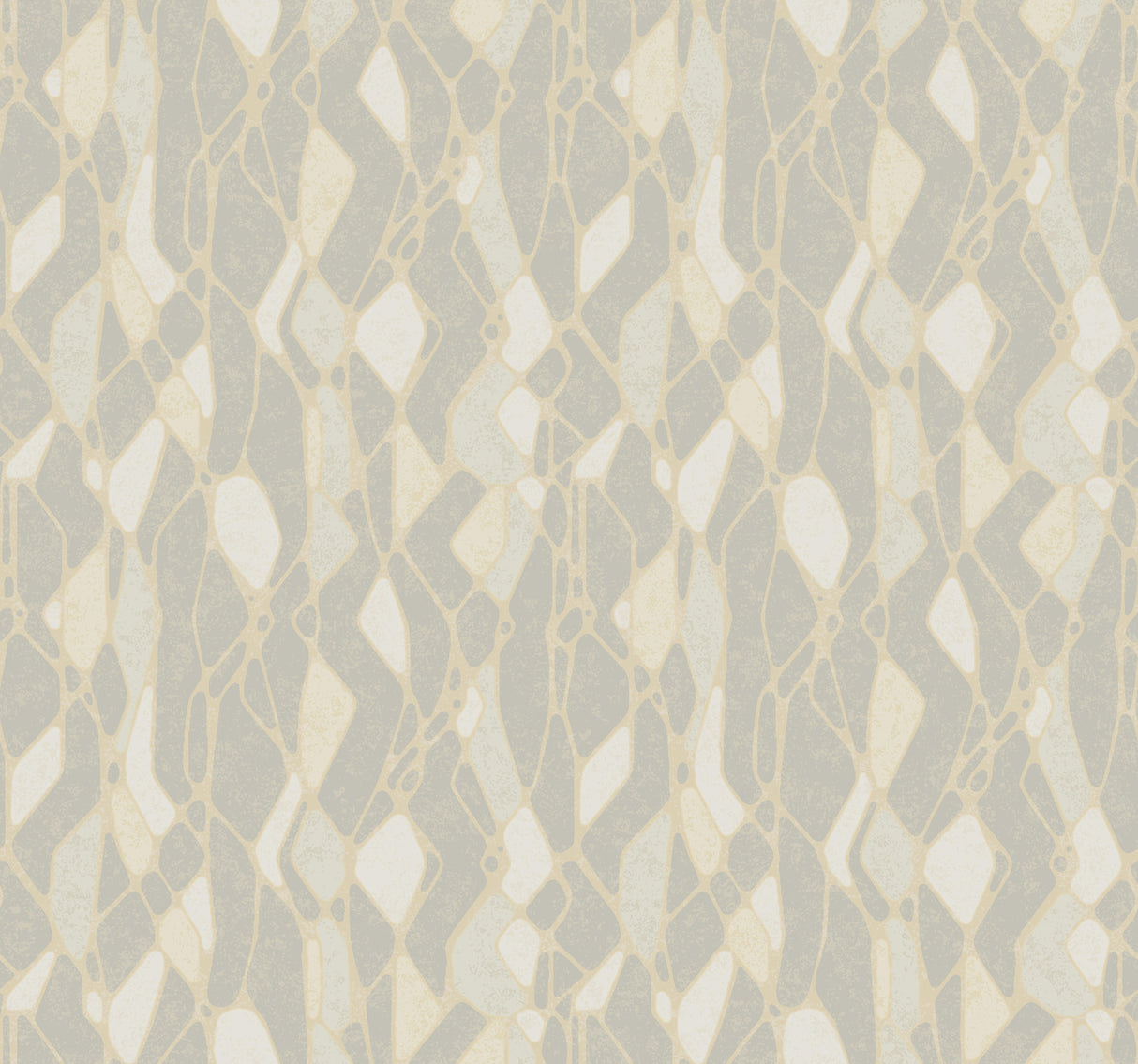 York NA0510 Stained Glass Grey Wallpaper