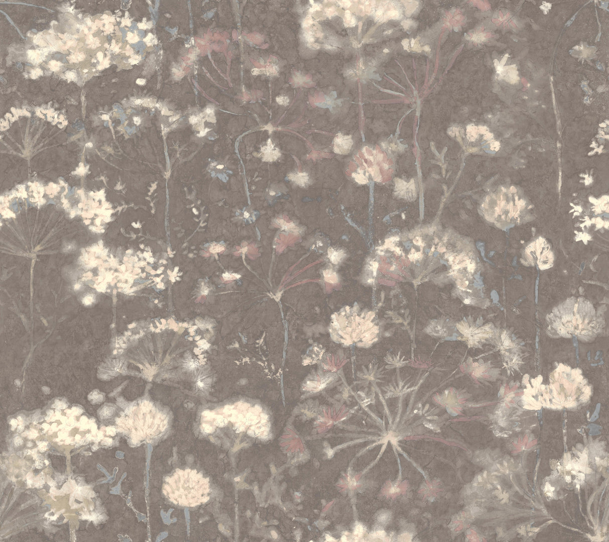 York NA0544 Botanical Fantasy Dark Grey Wallpaper