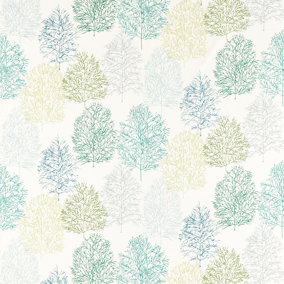 SCION NABS120775.SCN.0 SOETSU KIWI/SLATE Fabric - Eade's Wallpaper