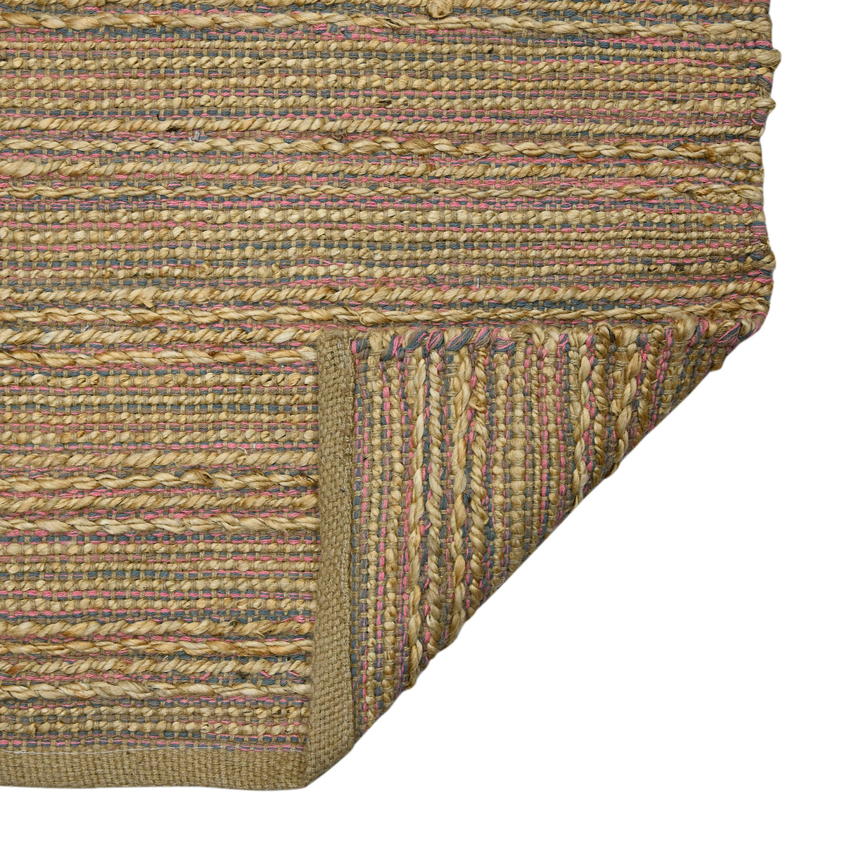 Amer Rugs NAT-4 Naturals Farmhouse Striped Area Rug