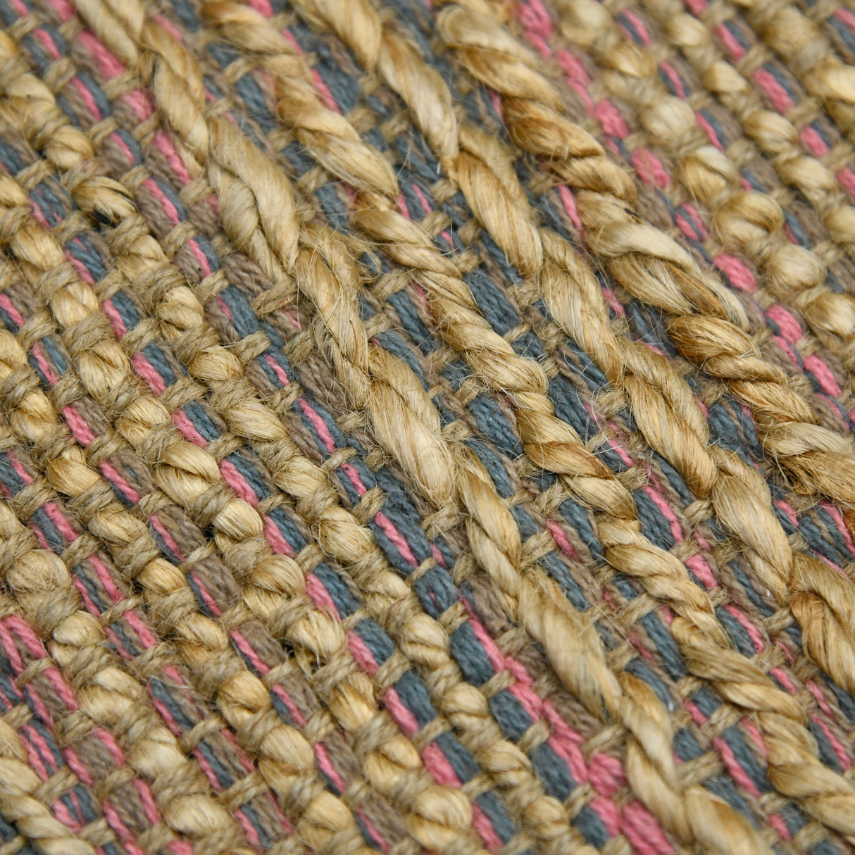 Amer Rugs NAT-4 Naturals Farmhouse Striped Area Rug