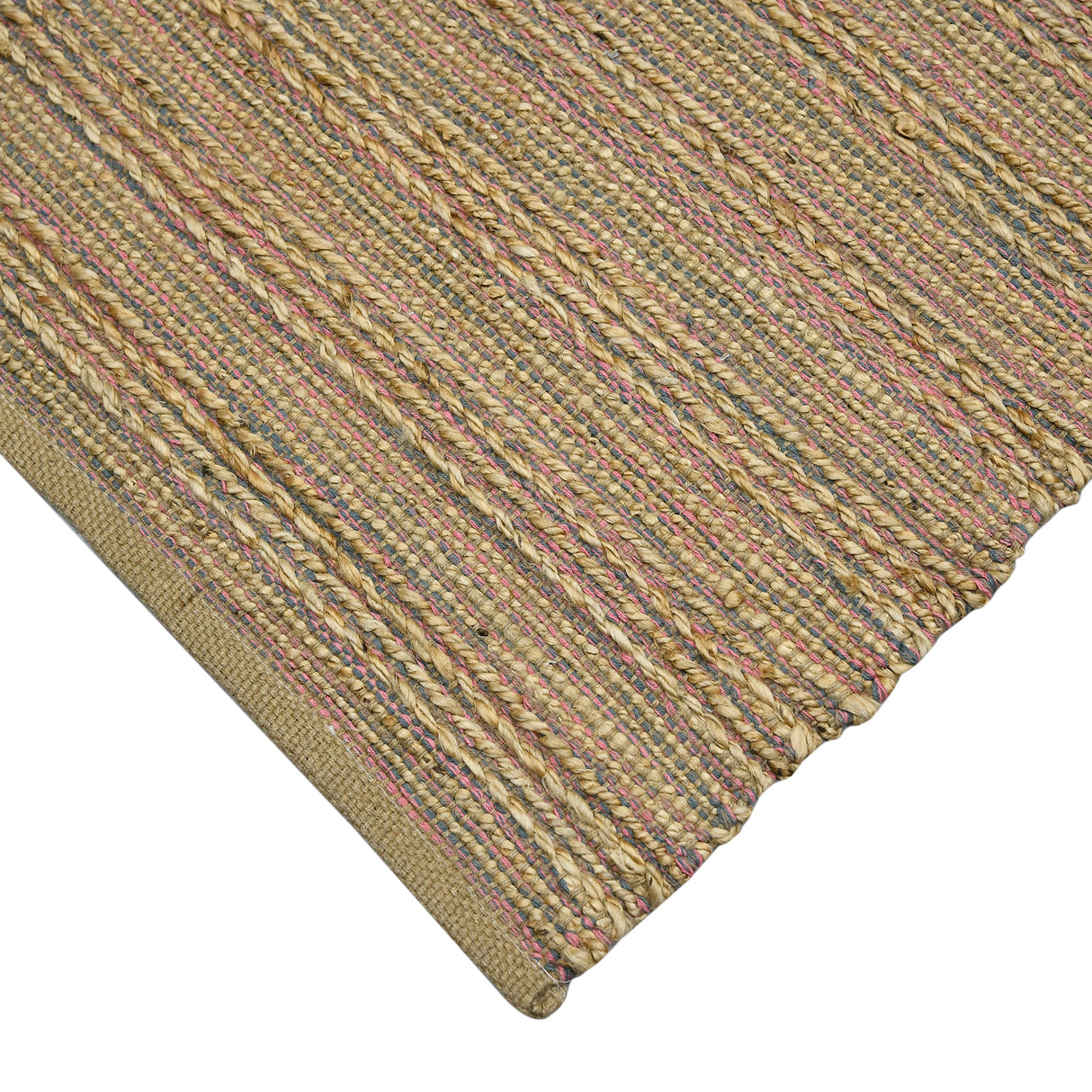 Amer Rugs NAT-4 Naturals Farmhouse Striped Area Rug