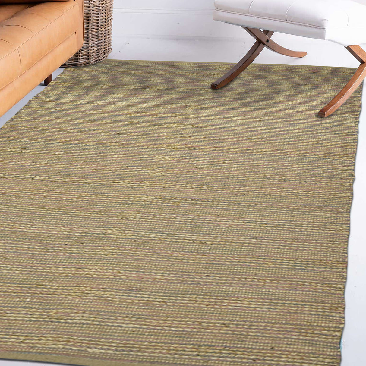 Amer Rugs NAT-4 Naturals Farmhouse Striped Area Rug