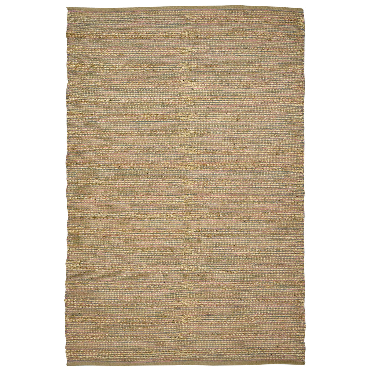 Amer Rugs NAT-4 Naturals Farmhouse Striped Area Rug