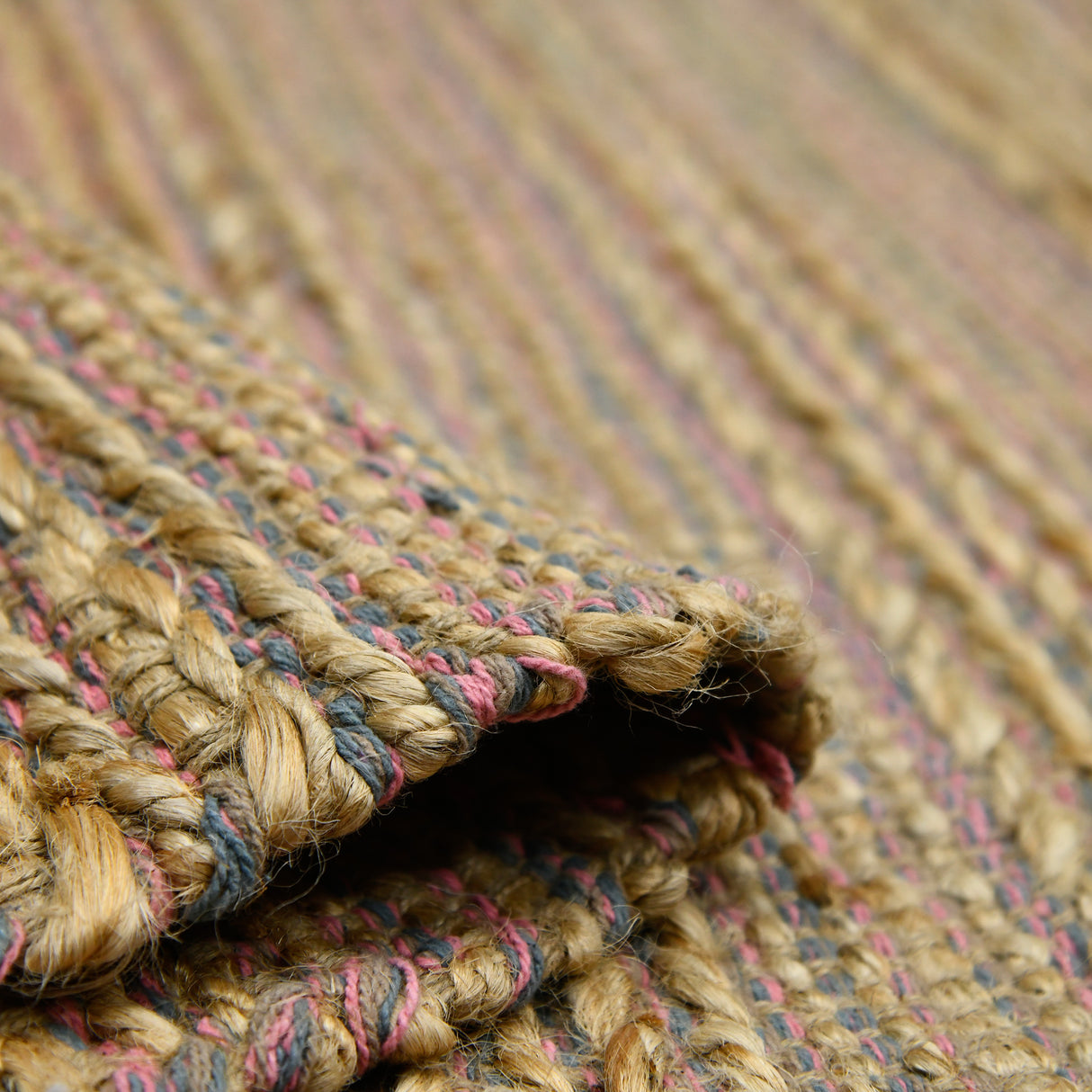 Amer Rugs NAT-4 Naturals Farmhouse Striped Area Rug