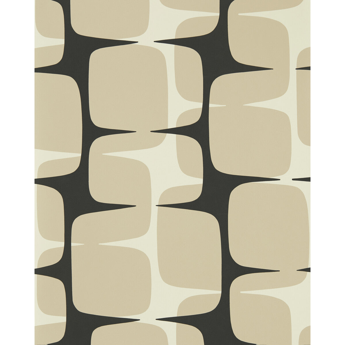 SCION NBIW113037.SCN.0 GOING LOHKO POWDER/LIQUORICE Wallpaper - Eade's Wallpaper